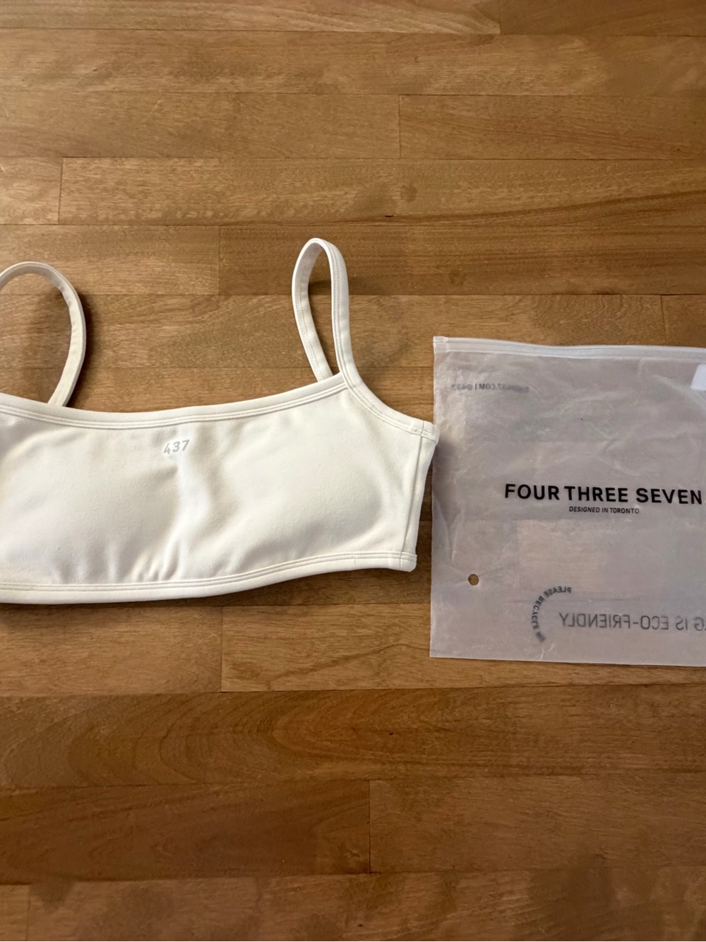 437 Micro Bra in Cream